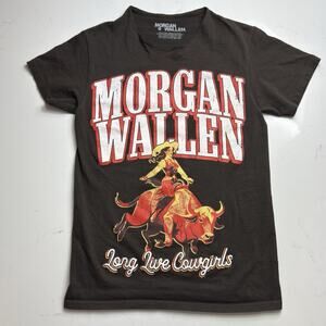 Morgan Wallen Brown Long Live Cowgirls T-Shirt Women’s Size Small